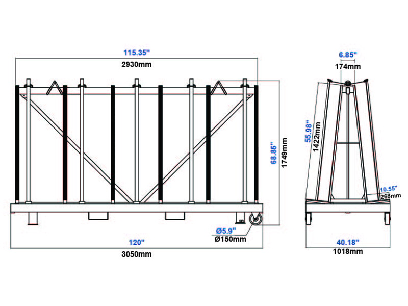 Transport Frame TF3050