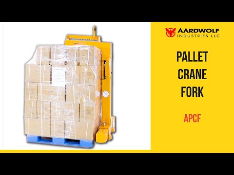 Кранова вилица за палети APCF product demonstration video thumbnail - Watch tutorial on YouTube