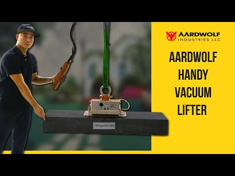 Aardwolf Handy Vacuum Lifter ABHVL-380 product demonstration video thumbnail - Watch tutorial on YouTube