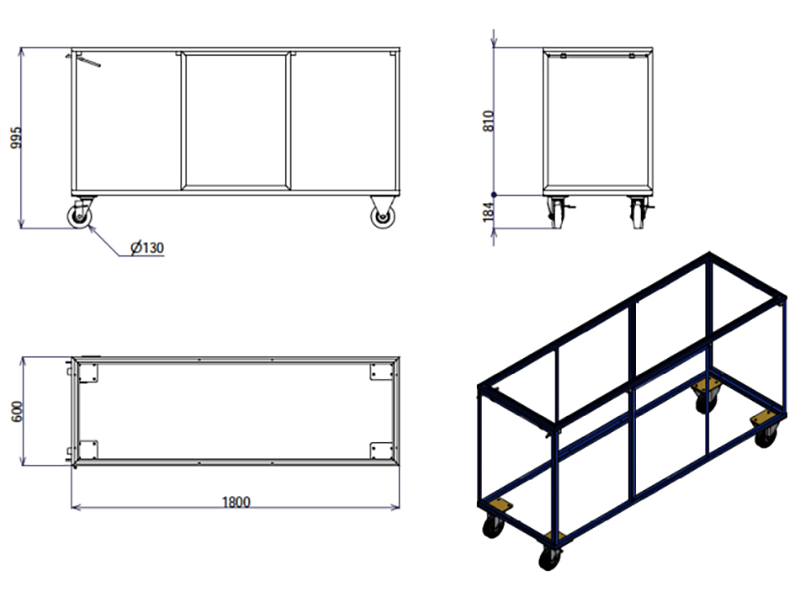 Economy Fabrication Table AEFT