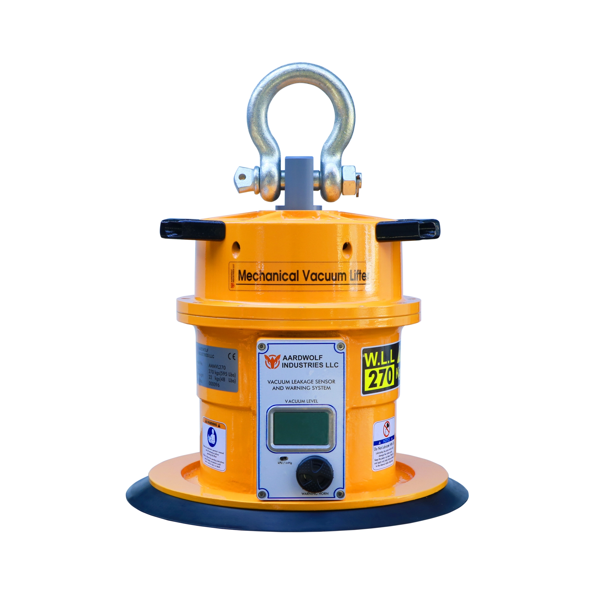 Едночашков механичен вакуумен подемник [AMMVL650]