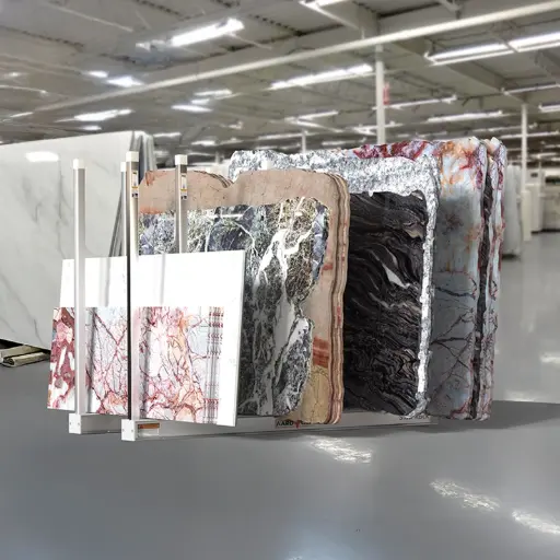 Taş ve Cam Depolama Rafları