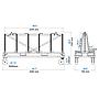 Demountable Frame DAF2350